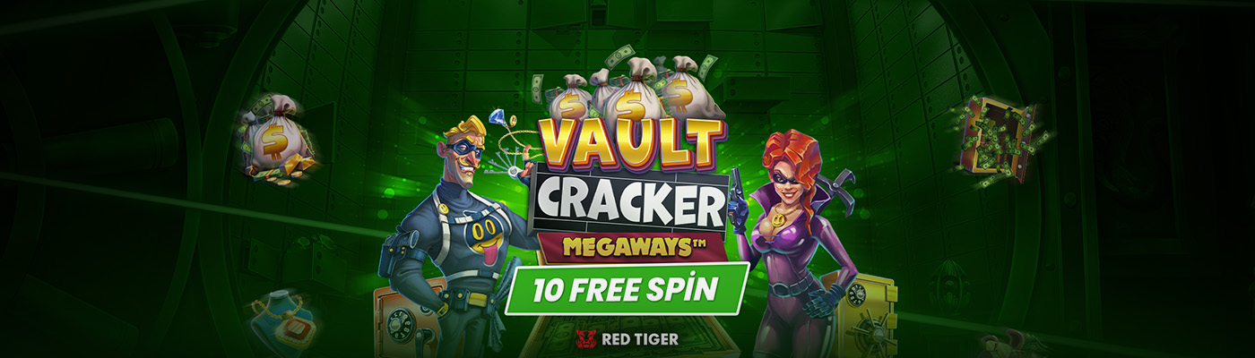 MEGA HAZİNELERE FREE SPİNLERLE ULAŞ vault cracker megaways