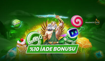 SEÇİLİ SLOTLARDAN HAFTALIK İADE bets10 %10 iade bonusu