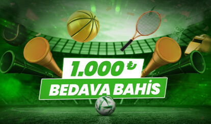 SEZON SONUNA ÖZEL BEDAVA BAHİS campaign 1.000 bedava bahis