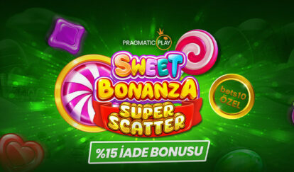 YENİ SLOTTAN FREE SPİN + İADE sweet bonanza super scatter