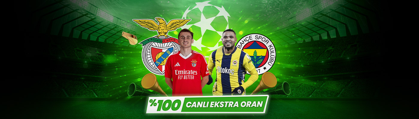 DEV MAÇTA %100 EKSTRA KAZANÇ campaign desktop %100 canli ekstra oran