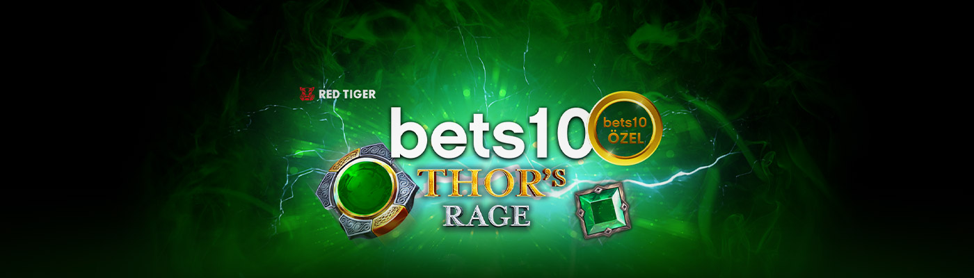 ÖZEL SLOTTAN 40 FREE SPİN bets10 thor's rage