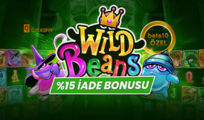 YENİ SLOTTAN FREE SPİN + İADE wild beans quickspin